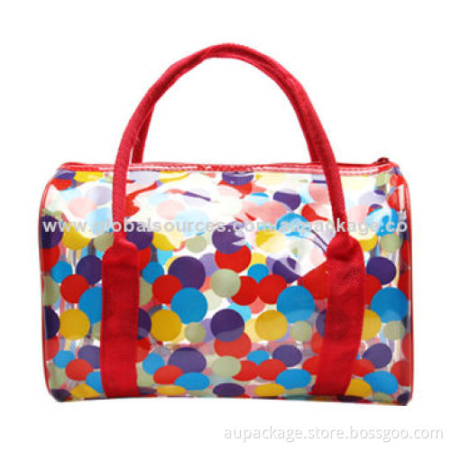PVC Cosmetic Bags with Quality Printing, OEM Orders Welcomed